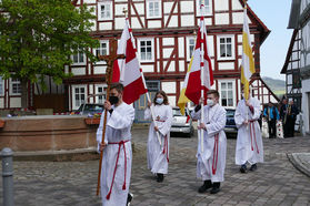 Feier der 1. Heiligen Kommunion in Sankt Crescentius (Foto: Karl-Franz Thiede)